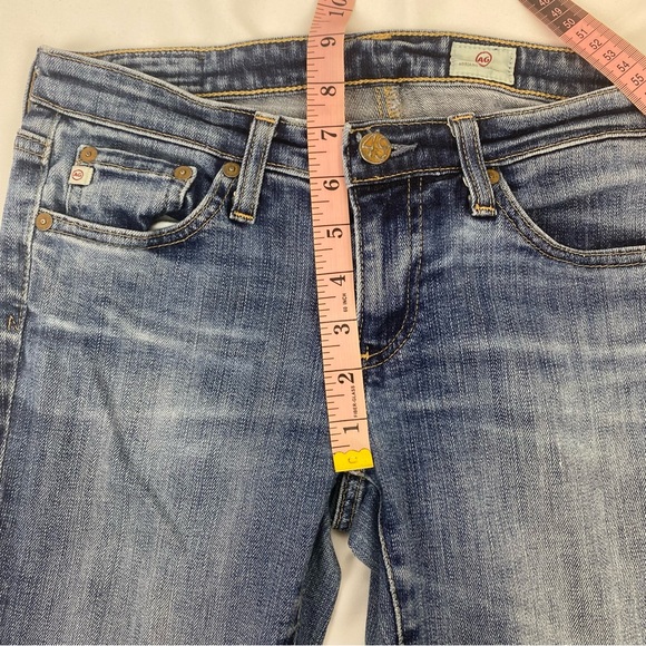 Adriano Goldschmied AG Medium Wash Low Rise Skinny Jeans - Picture 9 of 11